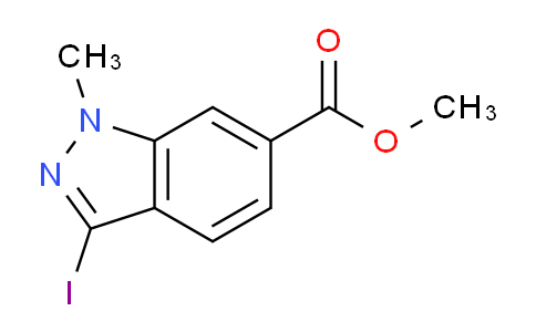 Methyl 3-iodo-1-methyl-1H-indazole-6-carboxylate