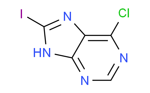 6-Chloro-8-iodo-9H-purine