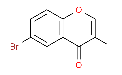 6-溴-3-碘-4H-1-苯并吡喃-4-酮