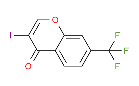 4H-1-Benzopyran-4-one, 3-iodo-7-(trifluoromethyl)-