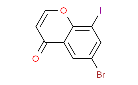 6-Bromo-8-iodo-4H-chromen-4-one