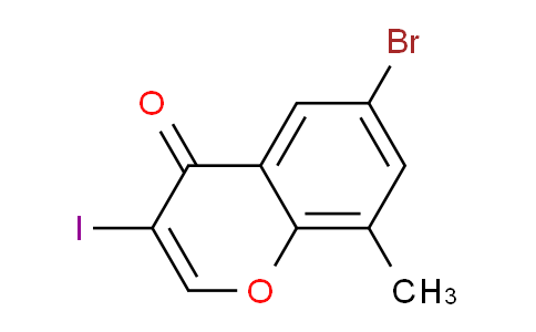 6-Bromo-3-iodo-8-methyl-4H-chromen-4-one