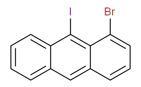 1-Bromo-9-iodoanthracene