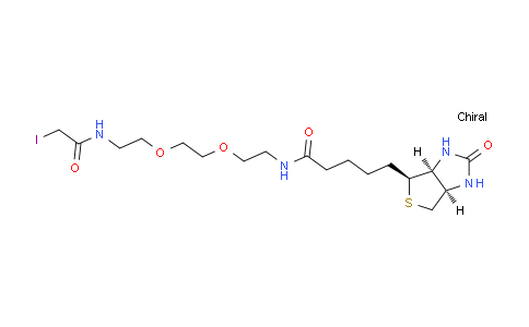 Biotin-PEG2-C2-iodoacetamide