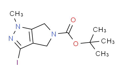 tert-Butyl 3-iodo-1-methyl-4,6-dihydropyrrolo[3,4-c]pyrazole-5(1H)-carboxylate