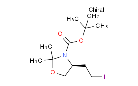 (S)-4-(2-碘乙基)-2,2-二甲基噁唑烷-3-羧酸叔丁酯