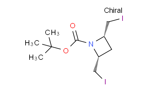 (2R,4S)-2,4-双(碘甲基)氮杂环丁烷-1-羧酸叔丁酯