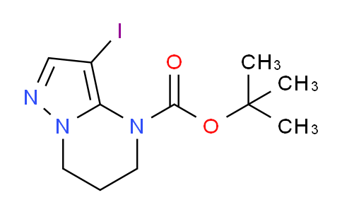 tert-Butyl 3-iodo-6,7-dihydropyrazolo[1,5-a]pyrimidine-4(5H)-carboxylate