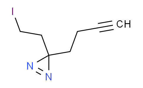 3-(But-3-yn-1-yl)-3-(2-iodoethyl)-3H-diazirine