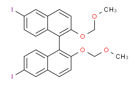 (R)-6,6′-二碘-2,2′-双(甲氧基甲氧基)-1,1′-联萘