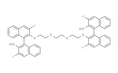 (1S,1''S)-2',2'''-[1,2- Ethanediylbis(oxy-2,1-ethanediyloxy)]bis[3,3'-diiodo[1,1'-binaphthalen]-2-ol]