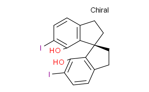 (R)-2,2',3,3'-Tetrahydro-6,6'-diiodo-1,1'-spirobi[1H-indene]-7,7'-diol