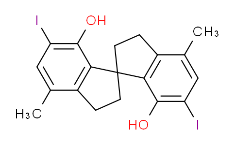 (R)-6,6'-Diiodo-4,4'-dimethyl-2,2',3,3'-tetrahydro-1,1'-spirobi[indene]-7,7'-diol