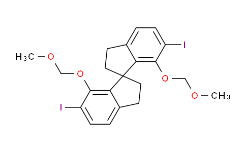 (S)-2,2',3,3'-Tetrahydro-6,6'-diiodo-7,7'-bis(methoxymethoxy)-1,1'-spirobi[1H-indene]