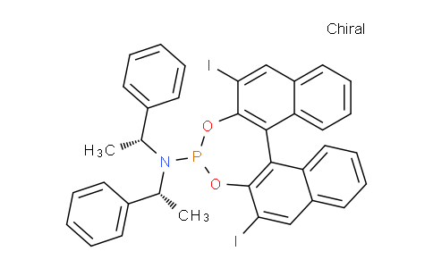 (11bS)-2,6-diiodo-N,N-bis((R)-1-phenylethyl)dinaphtho[2,1-d:1',2'-f][1,3,2]dioxaphosphepin-4-amine