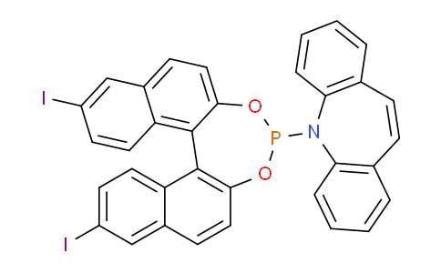 5-[(11bR)-9,14-Diiododinaphtho[2,1-d:1′,2′-f][1,3,2]dioxaphosphepin-4-yl]-5H-dibenz[b,f]azepine