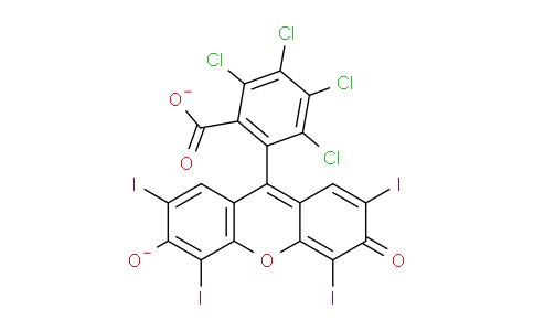 2,3,4,5-Tetrachloro-6-(2,4,5,7-tetraiodo-6-oxido-3-oxo-3H-xanthen-9-yl)benzoate