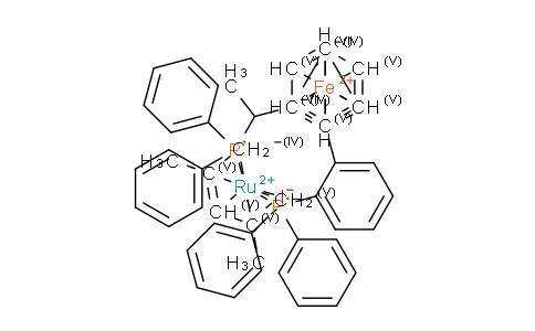 钌,[(1,2,3,4,5-η)-2,4-二甲基-2,4-戊二烯-1-基][(1S)-1-[(1R)-1-(二苯基膦基-κP)乙基]-2-[2-(二苯基膦基-κP)苯基]二茂铁]碘-