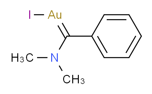 Gold, [(dimethylamino)phenylmethylene]iodo-