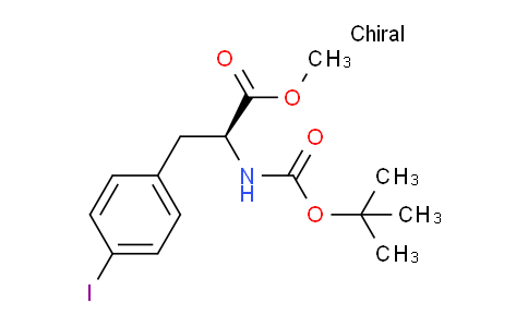 (S)-Methyl 2-((tert-butoxycarbonyl)amino)-3-(4-iodophenyl)propanoate