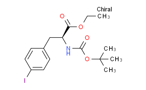 (S)-Ethyl 2-((tert-butoxycarbonyl)amino)-3-(4-iodophenyl)propanoate