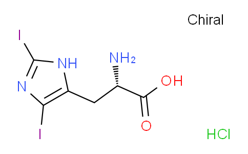 (s)-2-Amino-3-(2,4-diiodo-1h-imidazol-5-yl)propanoic acid hydrochloride