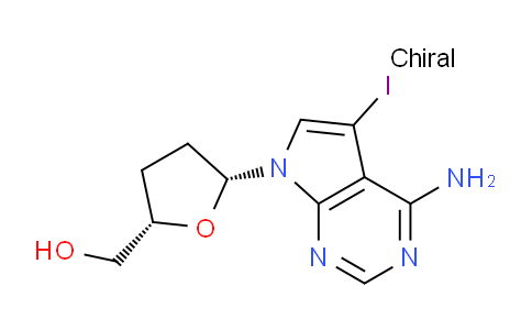 7-Iodo-2',3'-dideoxy-7-deazaadenosine