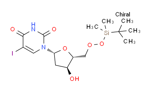 1-((2R,4S,5R)-5-(((tert-Butyldimethylsilyl)oxy)methyl)-4-hydroxytetrahydrofuran-2-yl)-5-iodopyrimidine-2,4(1H,3H)-dione