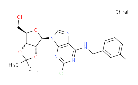 2-Chloro-N-[(3-iodophenyl)methyl]-2',3'-O-(1-methylethylidene) Adenosine