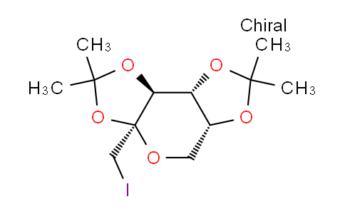 (3AR,5aR,8aR,8bS)-3a-(iodomethyl)-2,2,7,7-tetramethyltetrahydro-5H-bis([1,3]dioxolo)[4,5-b:4',5'-d]pyran