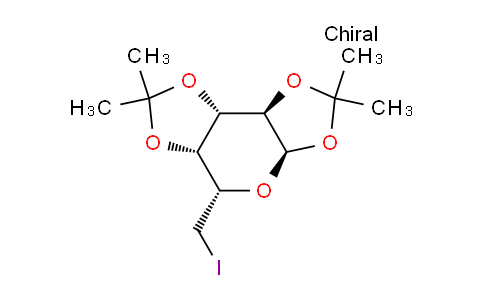 (3AR,5S,5aR,8aS,8bR)-5-(iodomethyl)-2,2,7,7-tetramethyltetrahydro-5H-bis([1,3]dioxolo)[4,5-b:4',5'-d]pyran