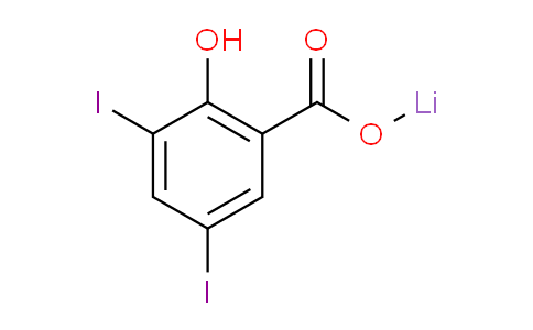 3,5-二碘水杨酸锂