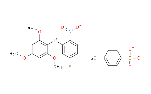 (5-Fluoro-2-nitrophenyl)(2,4,6-trimethoxyphenyl)iodonium 4-methylbenzenesulfonate