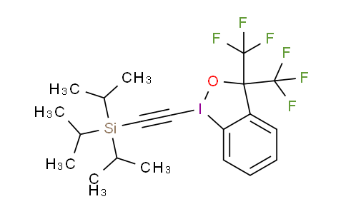 1-[2-(Triisopropylsilyl)ethynyl]-3,3-bis(trifluoromethyl)-1,2-benziodoxole