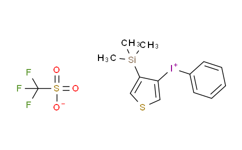 Phenyl[4-(trimethylsilyl)thiophen-3-yl]iodonium trifluoromethanesulfonate