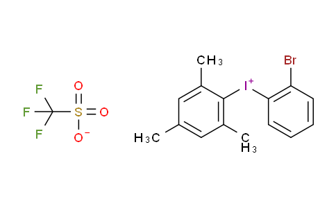 (2-Bromophenyl)(2,4,6-trimethylphenyl)iodonium triflate