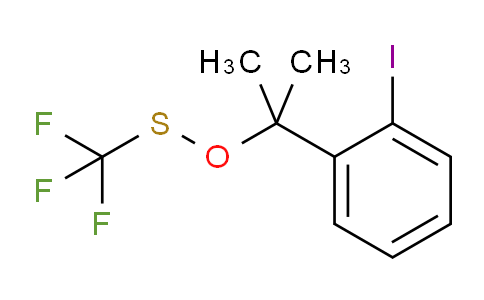 ((2-(2-Iodophenyl)propan-2-yl)oxy)(trifluoromethyl)sulfane