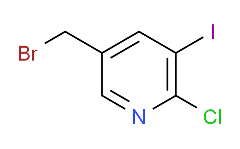 5-(溴甲基)-2-氯-3-碘吡啶