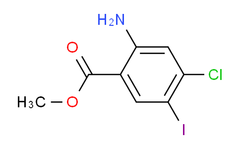 4-氯-5-碘-2-氨基苯甲酸甲酯