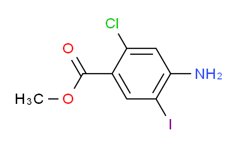 4-氨基-2-氯-5-碘苯甲酸甲酯