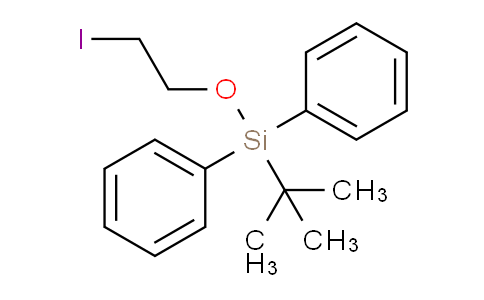 叔丁基(2-碘乙氧基)二苯基硅烷