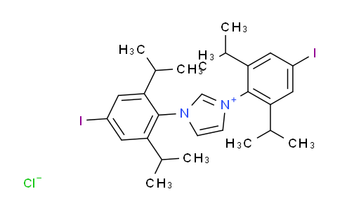 1,3-Bis(4-iodo-2,6-diisopropylphenyl)-1H-imidazol-3-iumchloride