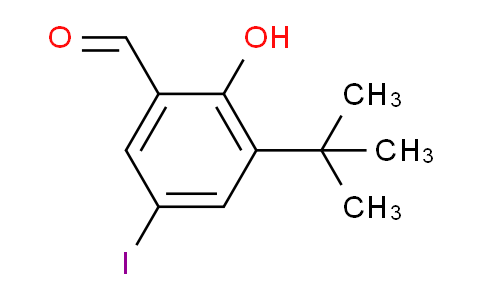 3-(tert-Butyl)-2-hydroxy-5-iodobenzaldehyde