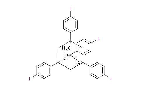 1,3,5,7-tetrakis(4-iodophenyl)adamantane