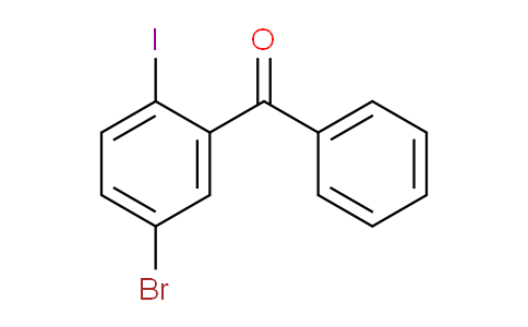 (5-Bromo-2-iodophenyl)(phenyl)methanone