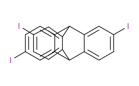 2,6,14-Triiodo-9,10-dihydro-9,10-[1,2]benzenoanthracene