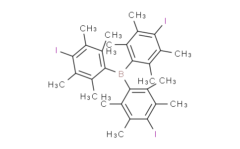 Tris(4-iodo-2,3,5,6-tetramethylphenyl)borane