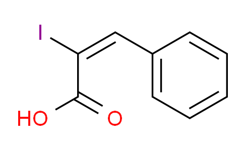 (E)-2-碘-3-苯基丙烯酸