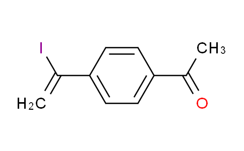1-[4-(1-碘乙烯基)苯基]乙酮