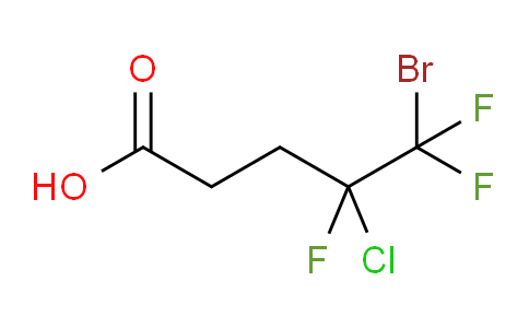 5-Bromo-4-chloro-4,5,5-trifluoropentanoic acid